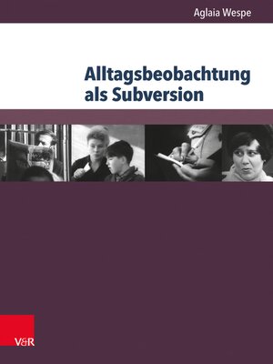 cover image of Alltagsbeobachtung als Subversion